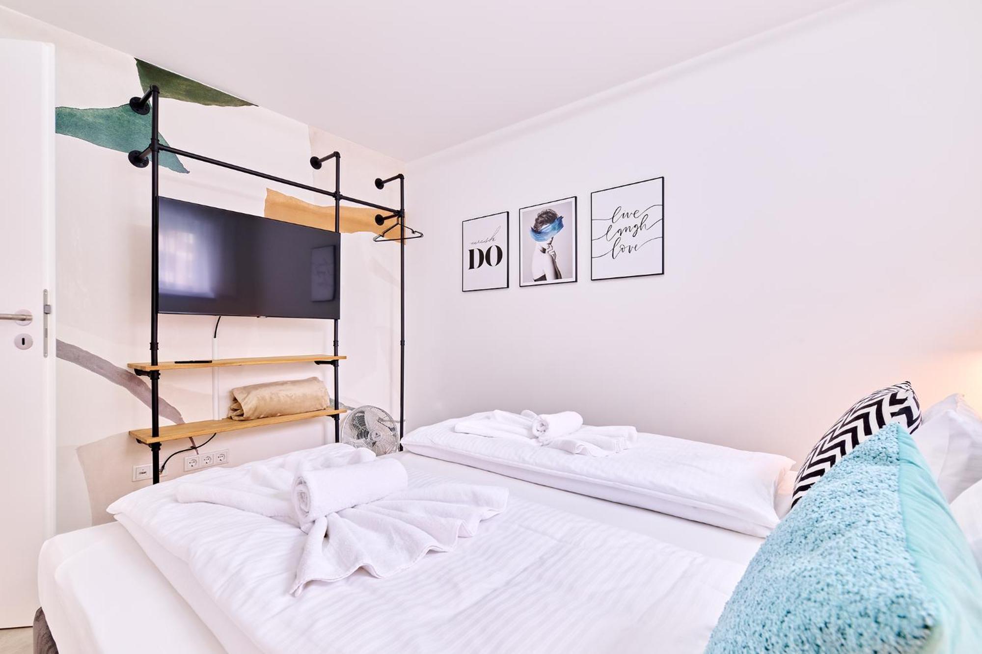 Xzllenz - 4 Schlafzimmer, Zentral, Parken, U-Bahn, 2 Baeder, 4 Smart-Tv, Optional Einzelbett Nürnberg Exterior foto